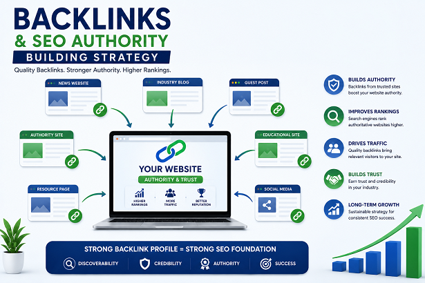 Backlinks and SEO Authority Building Strategy