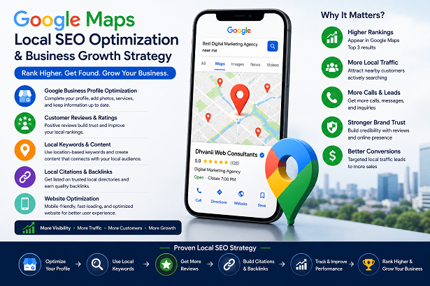 Google Maps local SEO optimization and business growth strategy