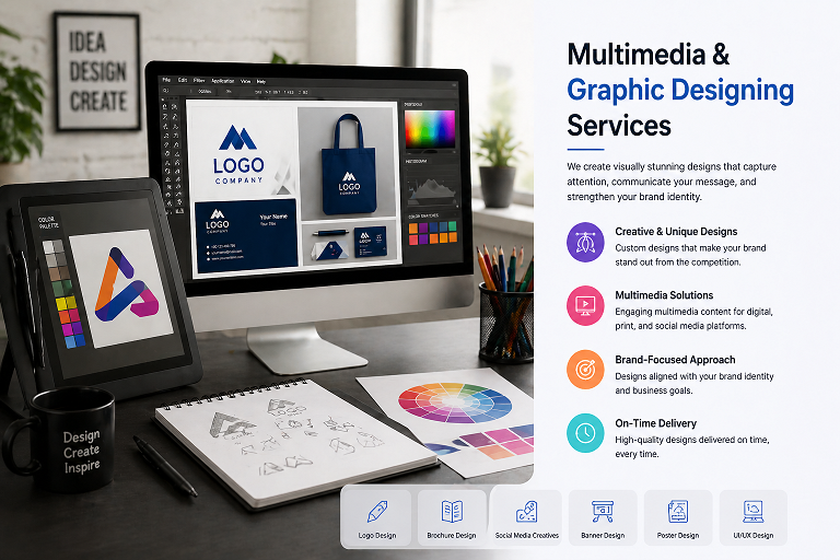 multimedia graphic designing services in India
