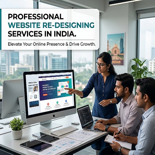 website re-designing services in India